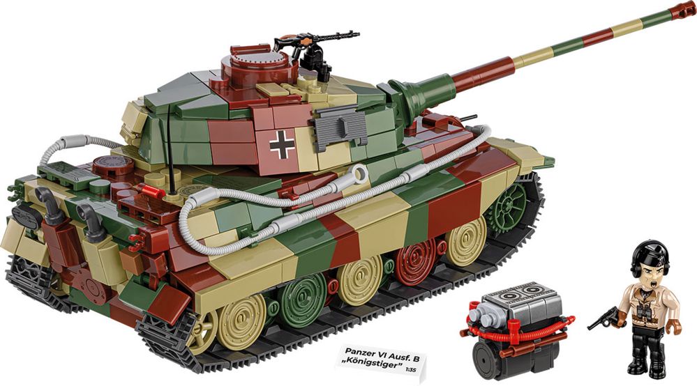 Klocki cobi 3113 czołg PANZER VI AUSF.B KONIGSTIGER