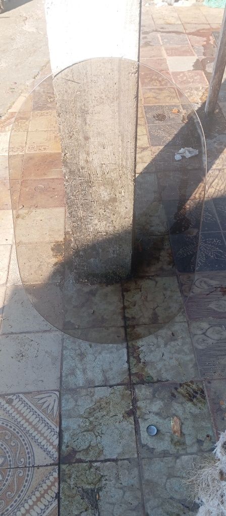 Mesa de centro  em vidro