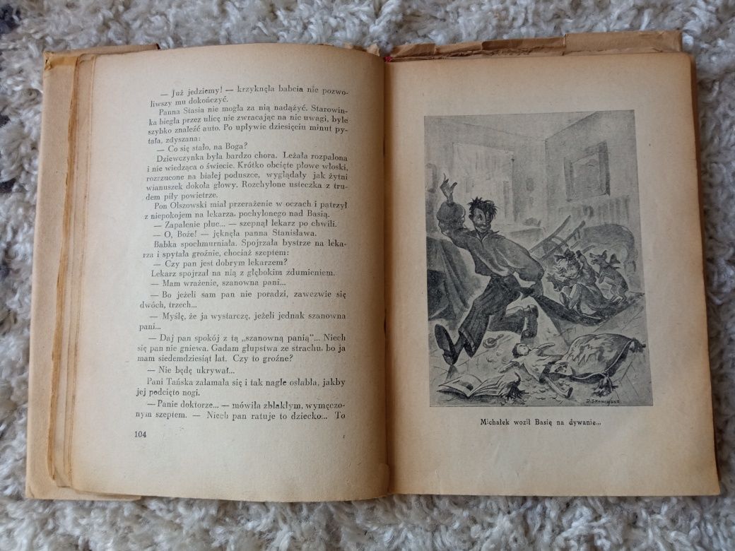 Antyk!! Awantura o Basię - Kornel Makuszyński 1948 rok