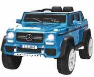 Samochód elektryczny Mercedes Maybach dla dzieci niebieski