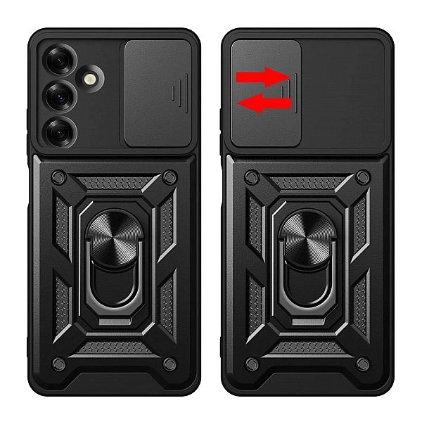 Etui Tech-Protect Camshield Pro na Samsung Galaxy M35/5G - czarne