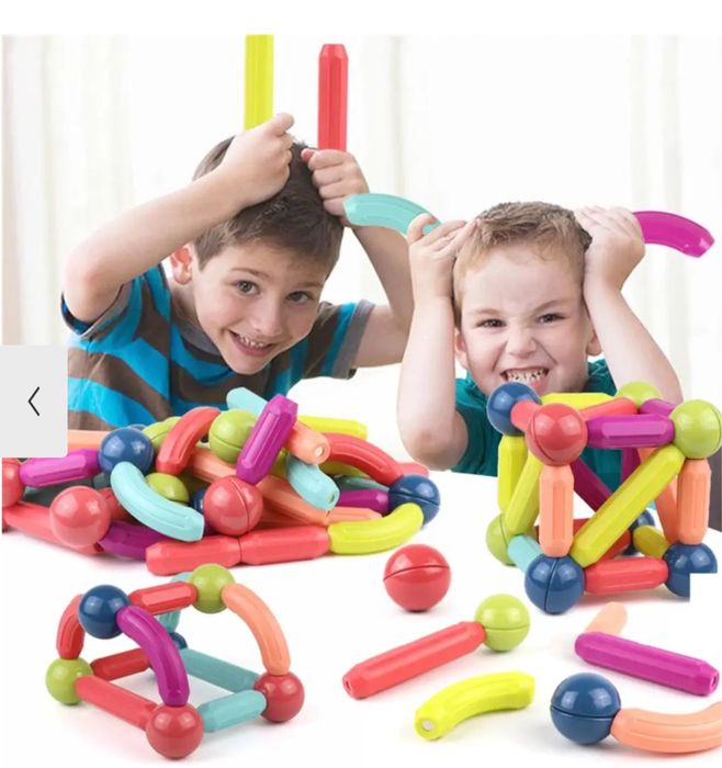 Магнітний конструктор в коробці Magnetic Sticks