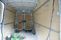 VW Crafter II 2 Man TGE Zabudowa Paki Boczki Płyta Sklejka Orygi L4H3