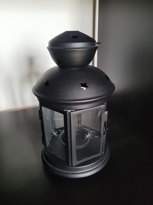 Latarenka, latarnia, lampion IKEA kolor czarny