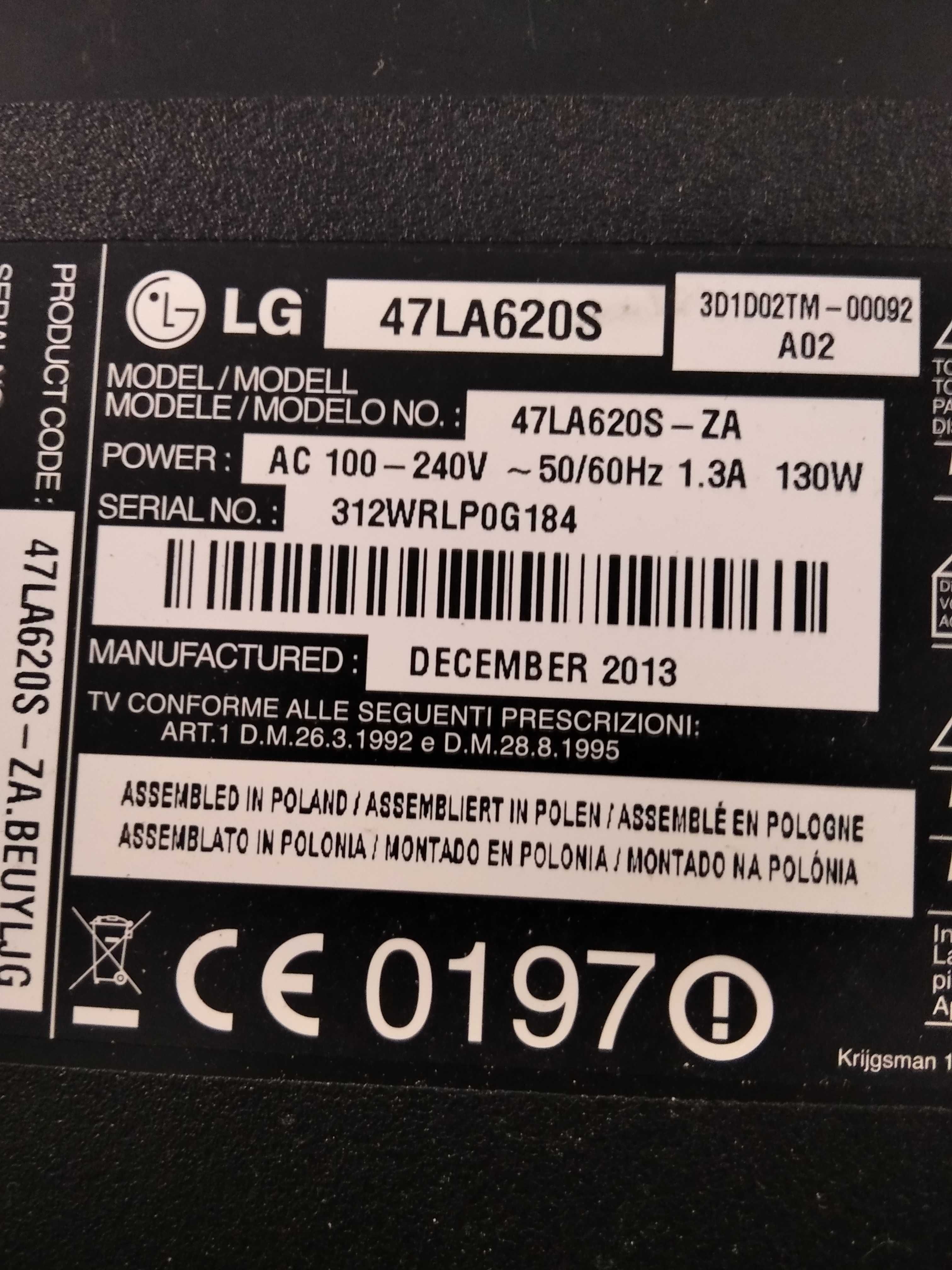 Placa Main LG EAX647.97004 (1.1) ou EBT623.83452