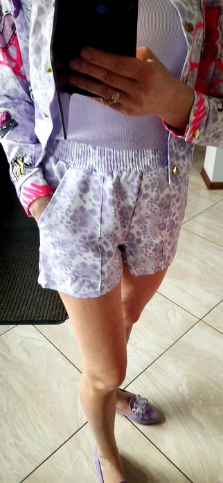 Garnitur damski komplet spodenki I marynarka