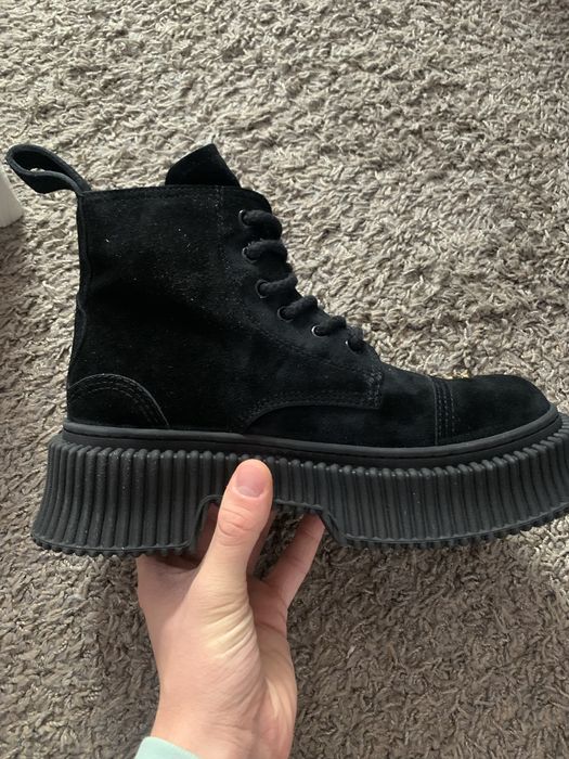 Нові чорні черевики SMFK 40 розмір