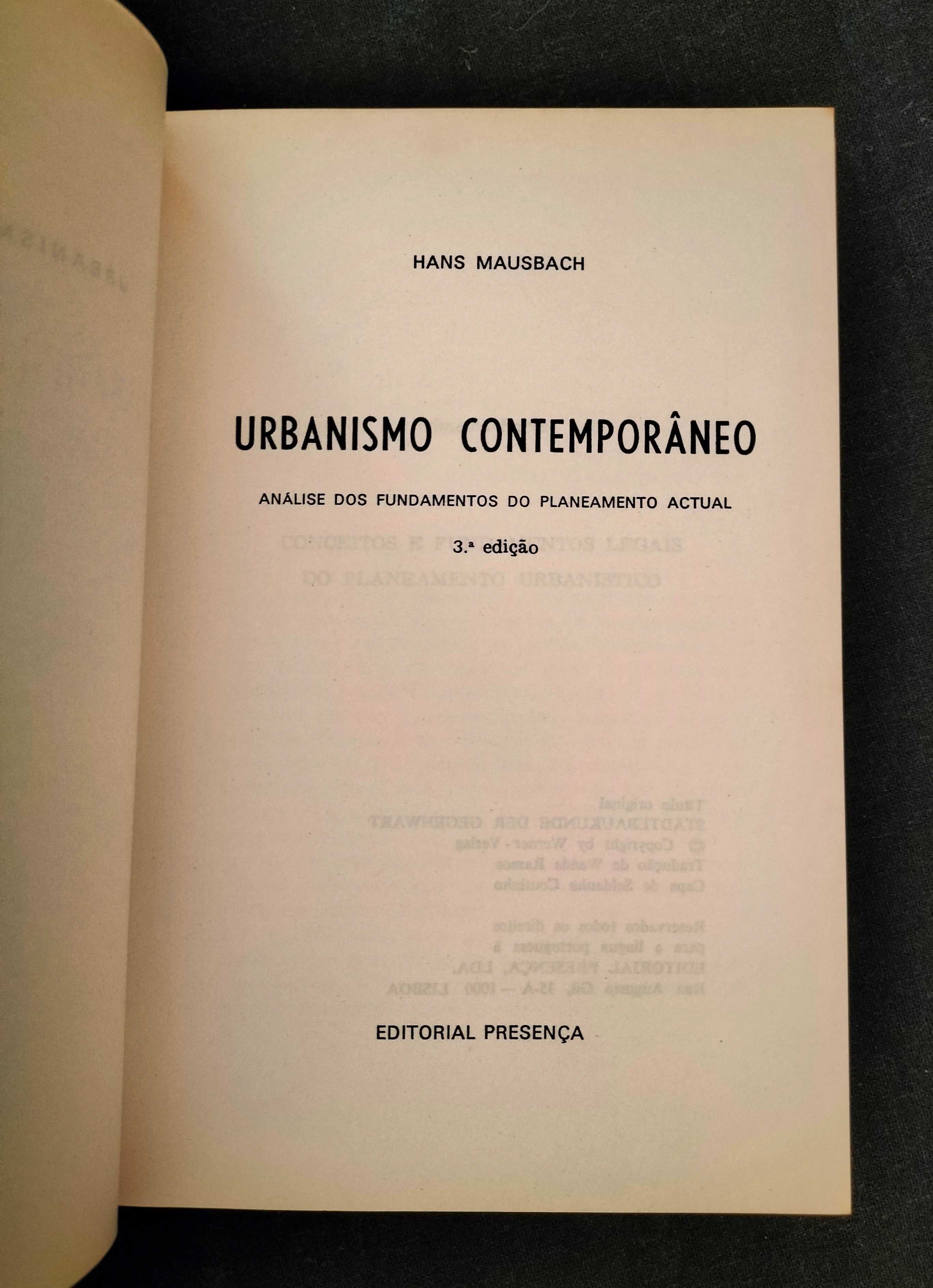 Hans Mausbach - Urbanismo Contemporâneo