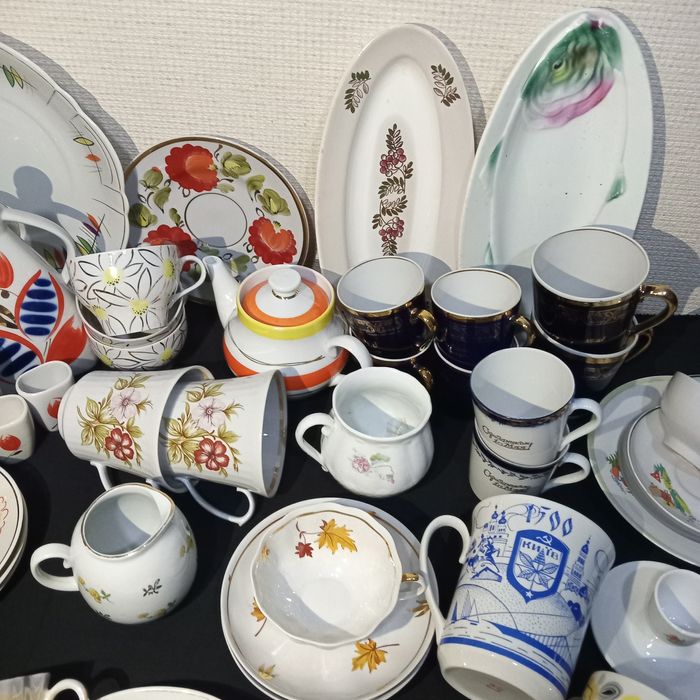 Посуда, чашки, тарелки