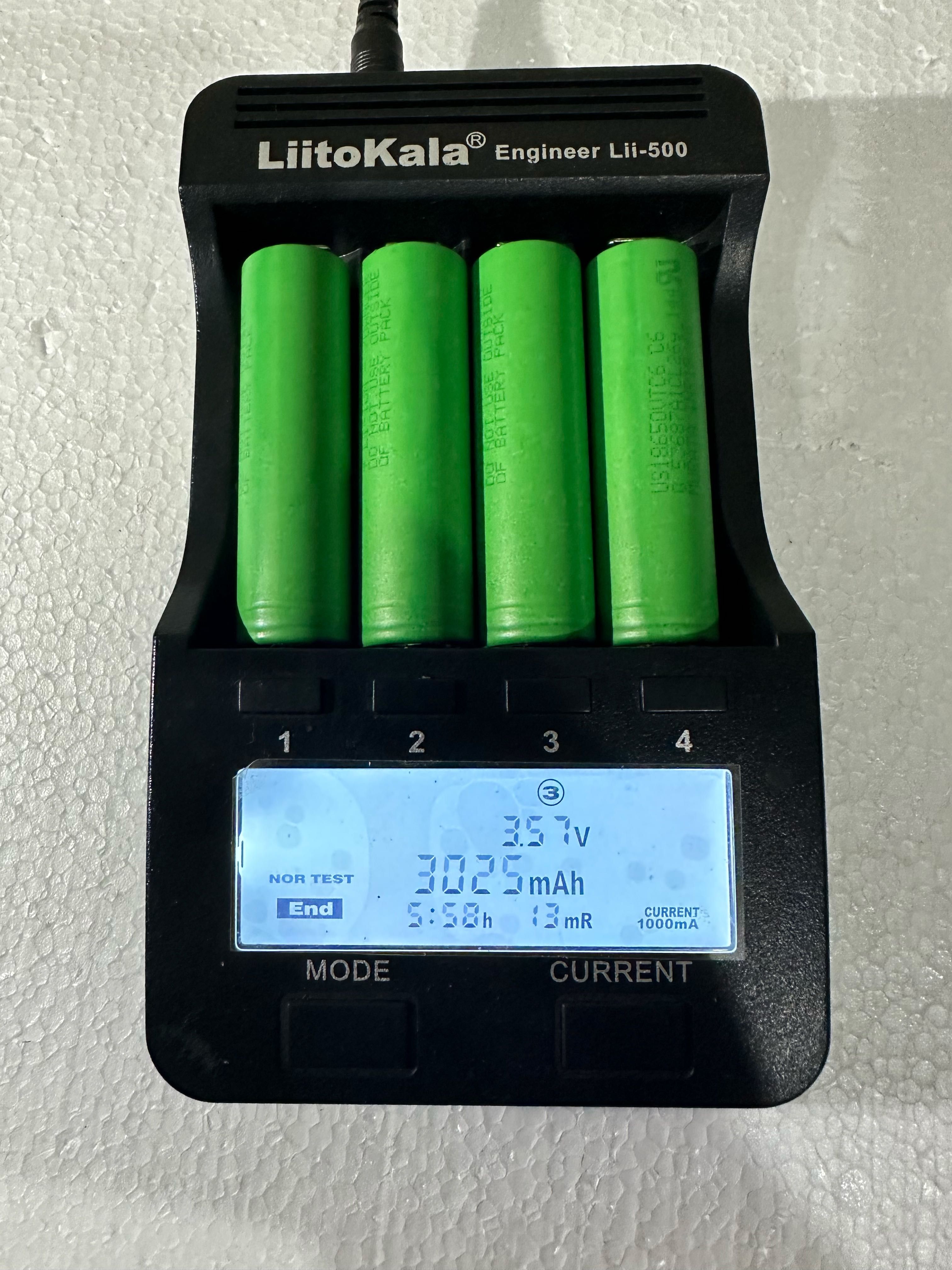 Високотокові SONY/Murata (3000 mA) 18650 US18650 VTC6