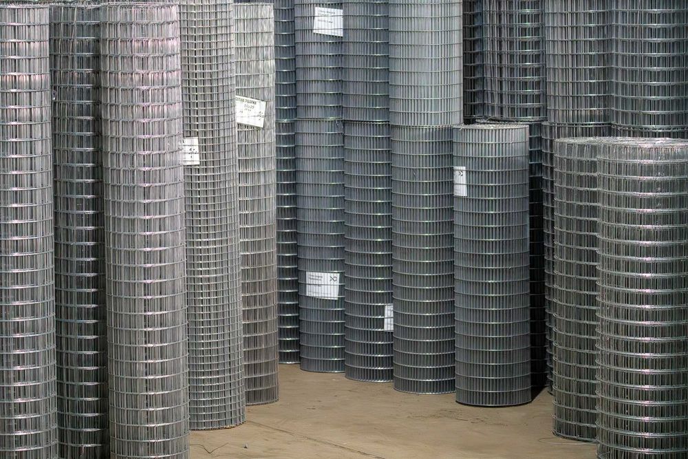 Сітка зварна оцинкована висота 1м та 1,5м (1,4мм-2мм)