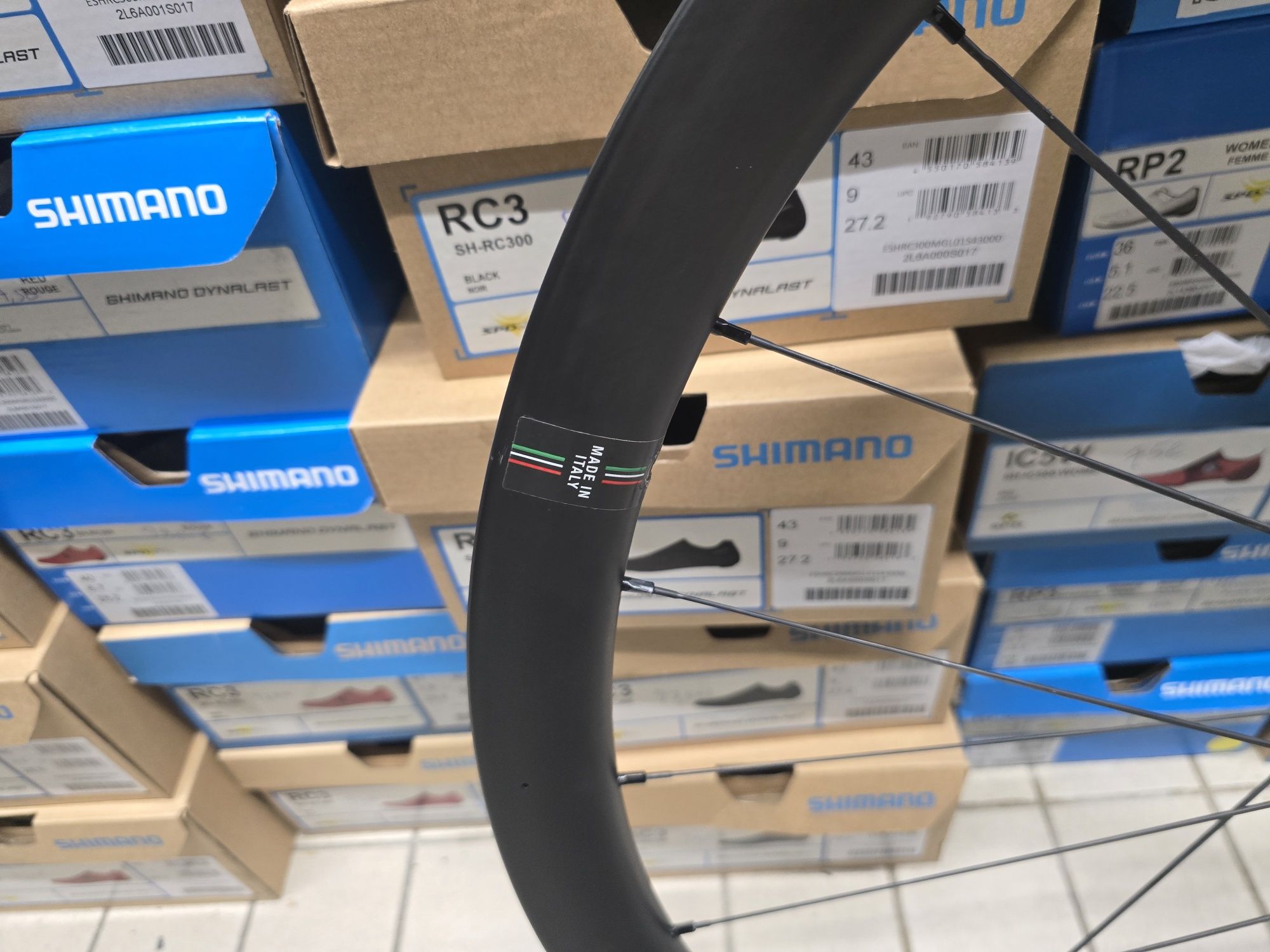 Roda traseira carbono de disco para sram