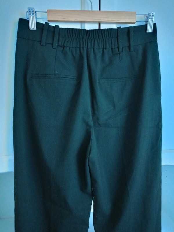 Zara eleganckie grafitowe spodnie NOWE