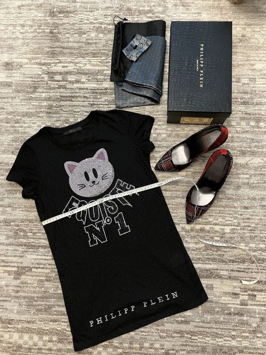 Philipp Plein майка зі стразами оригінал Філіп Плейн