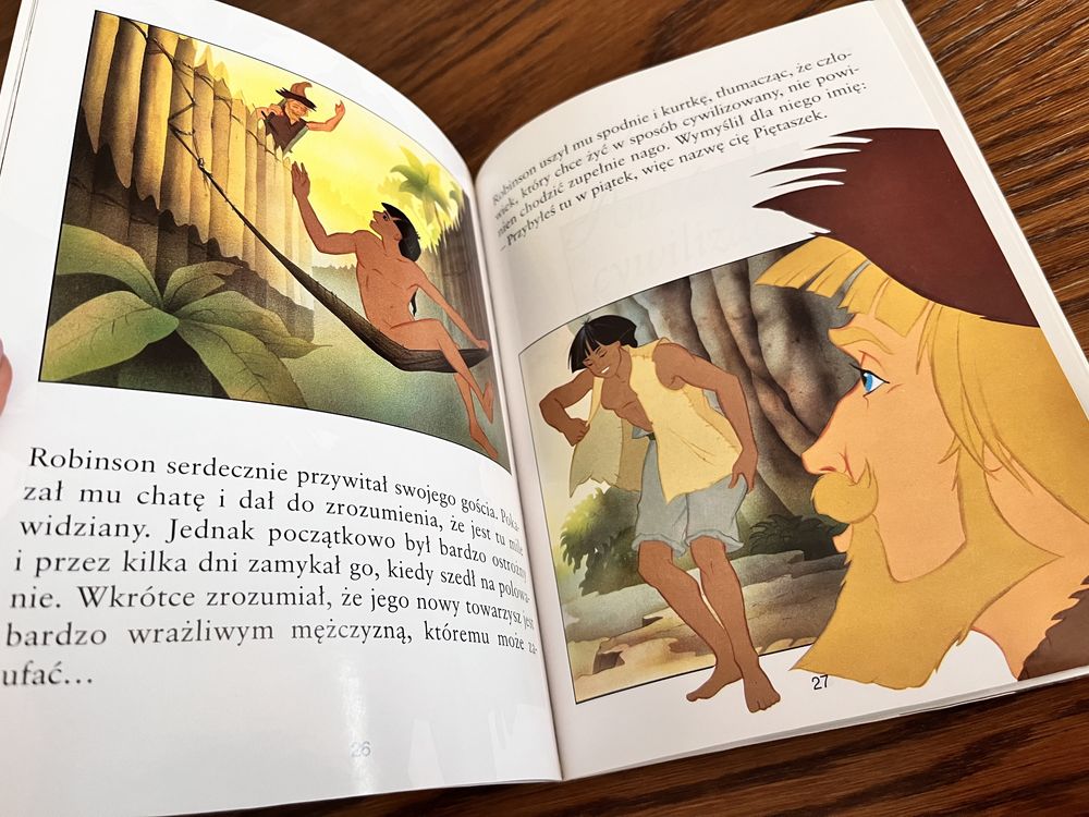 Książka Robinson Crusoe czytanki dla dzieci