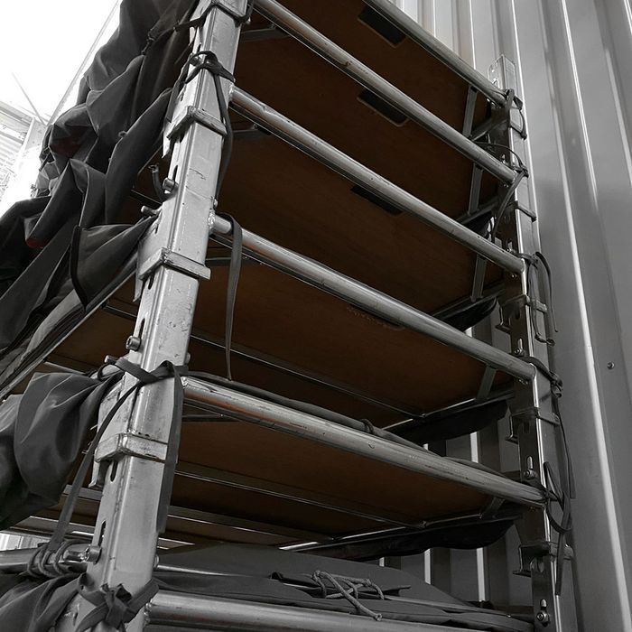 Manurack ZIP BAG 120x80x96 cm z możliwością sztaplowania z pokrowcem