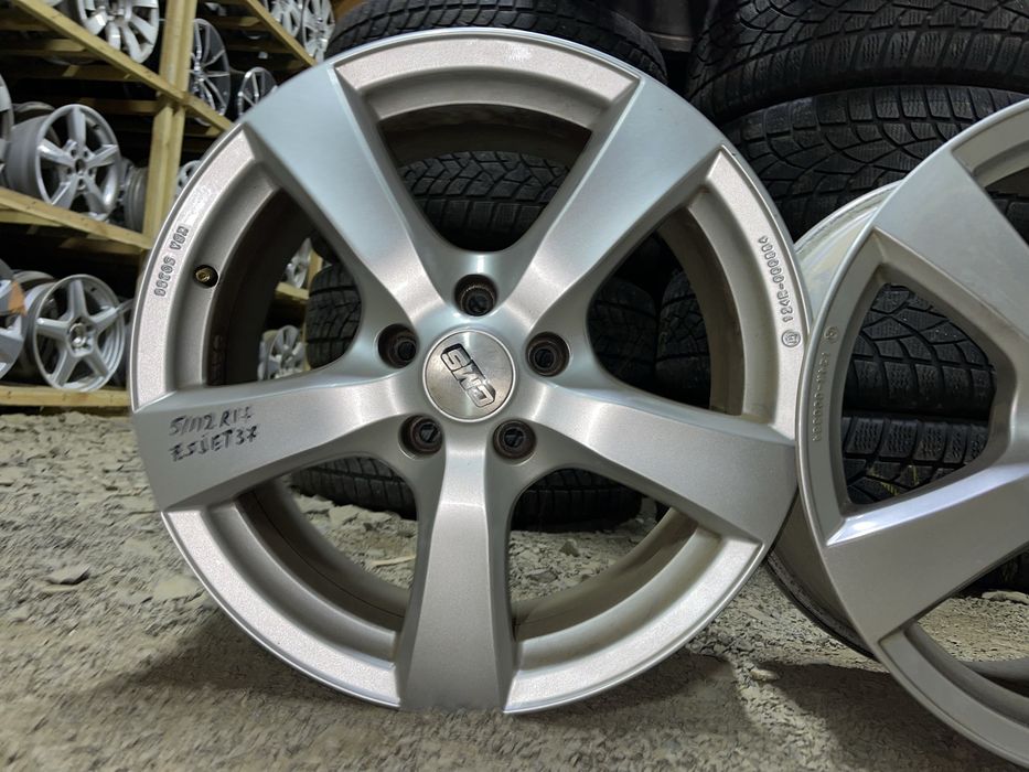Титани німецькі CMS 5/112 R17 7.5J ET37 ідеал 4шт