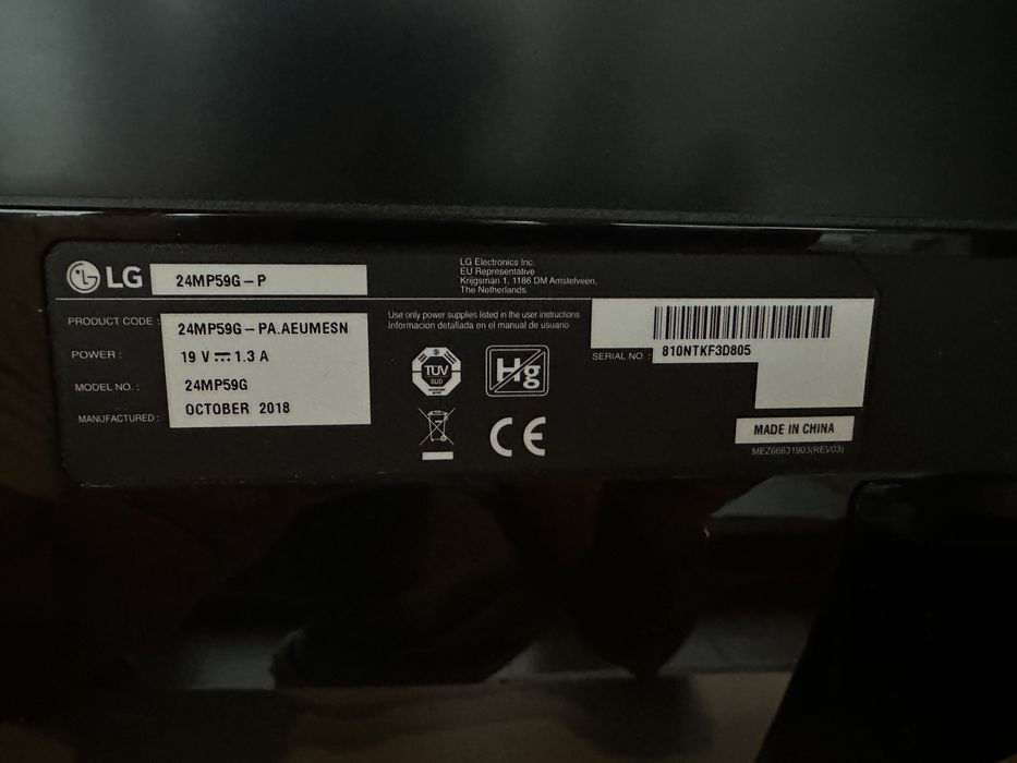 Monitor LG 24 cale 1920x1080
