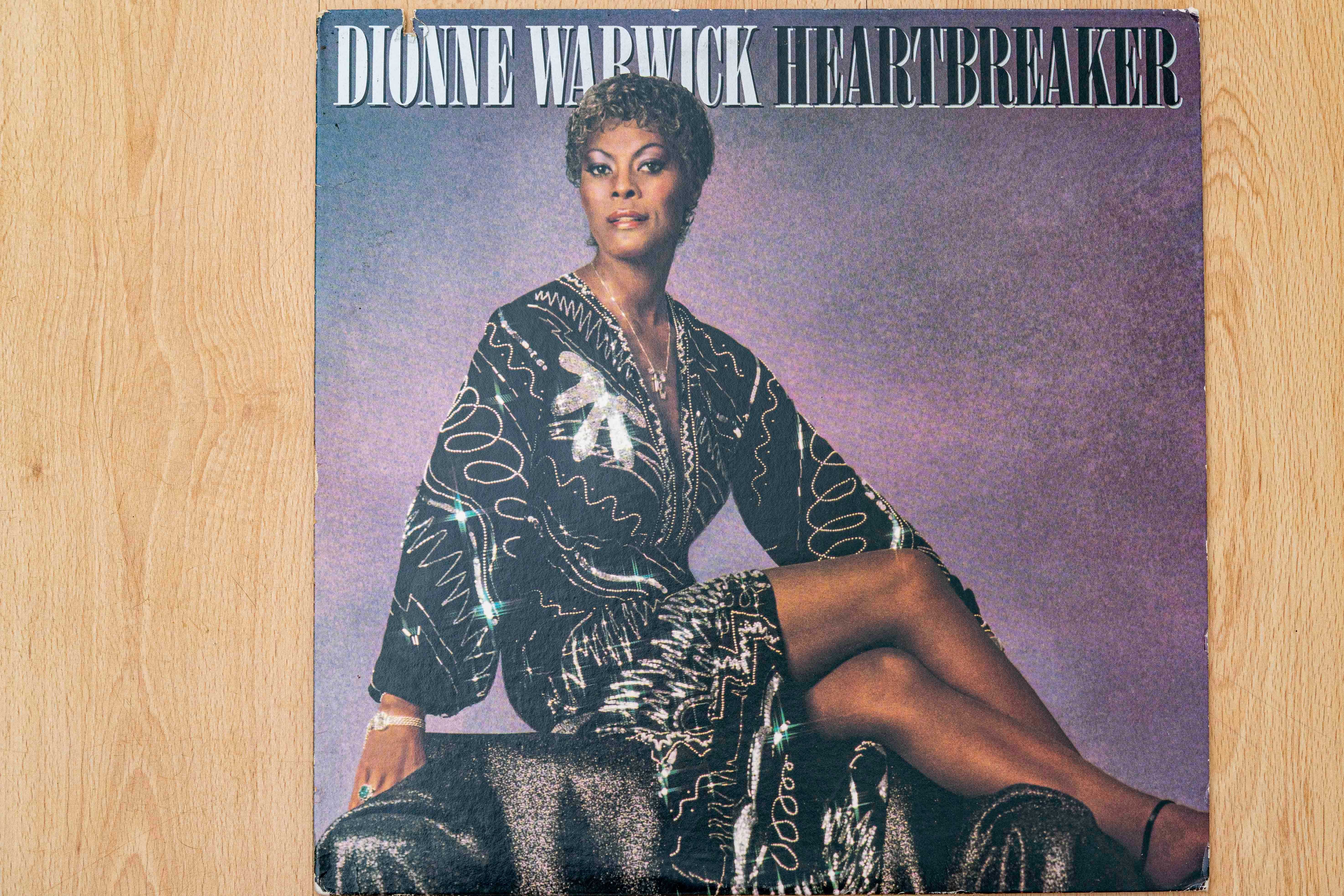 Disco vinil Dionne Warwick, titulo heatbreaker,1982