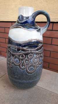 Dzban ceramiczny duży wazon na kwiaty flakon osłonka ozdoba