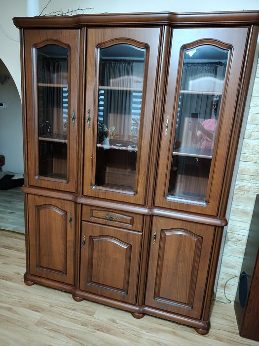 Witryna z komodą szafka RTV