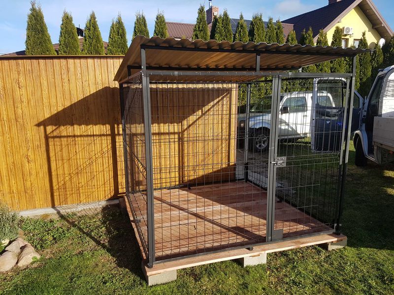 -KLATKA, ZAGRODA, DLA PIESKA *4mX3m*-montaż solidny +dowóz.