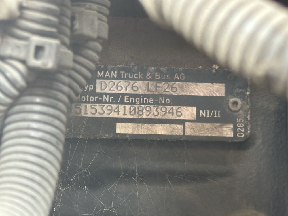 Двигун мотор б/в ман тгх MAN TGX євро 6 D2676 LF26 51539410893946