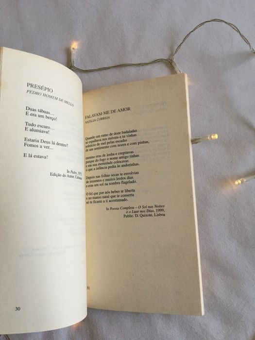 Livro Mensagens de natal em poesia e prosa - portes incluídos