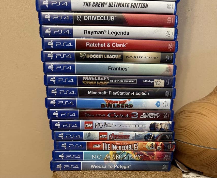 Gry na PS4- duzy wybor, wszystko sprawne.