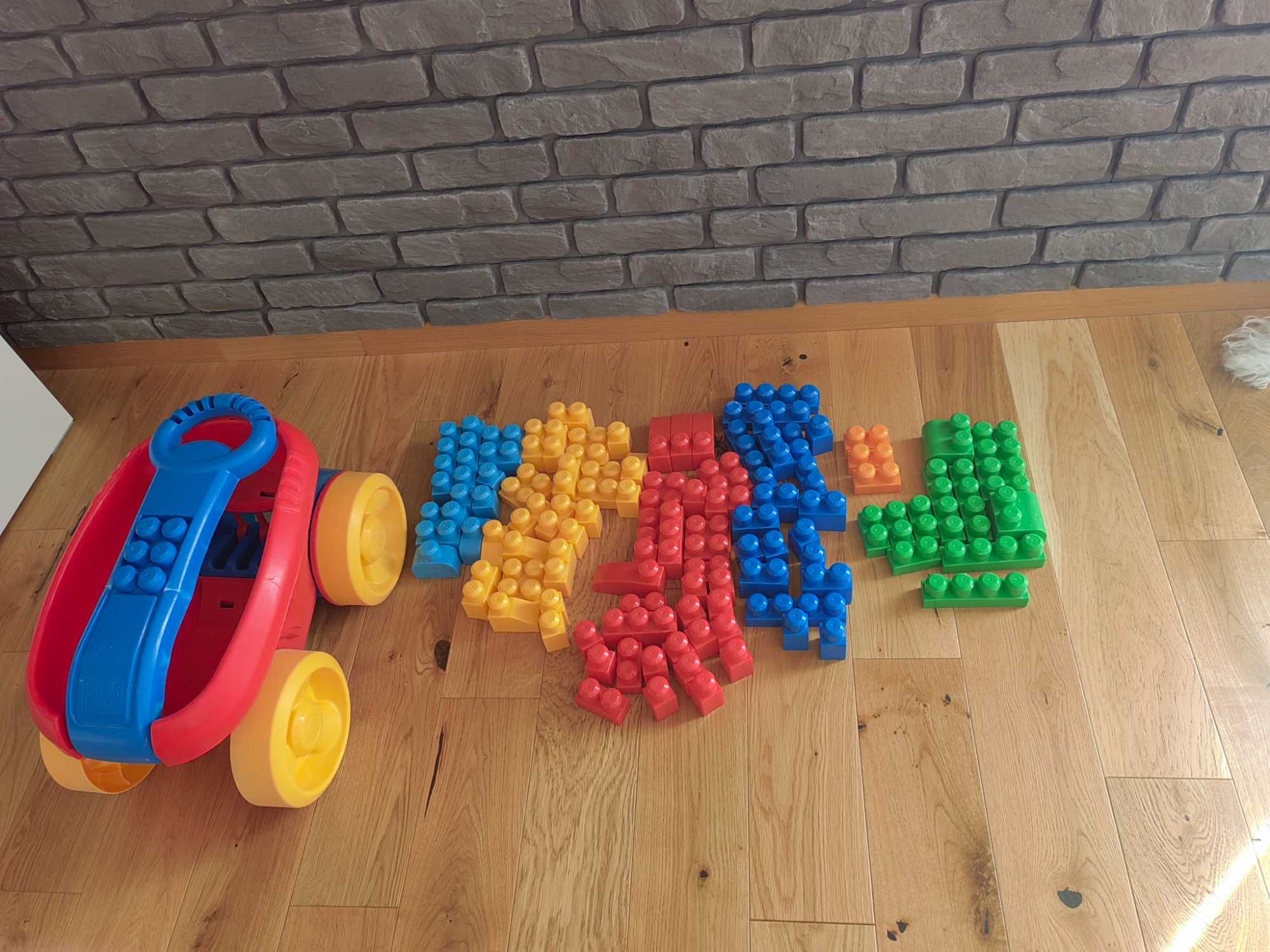 Sprzedam klocki z wózkiem mega bloks