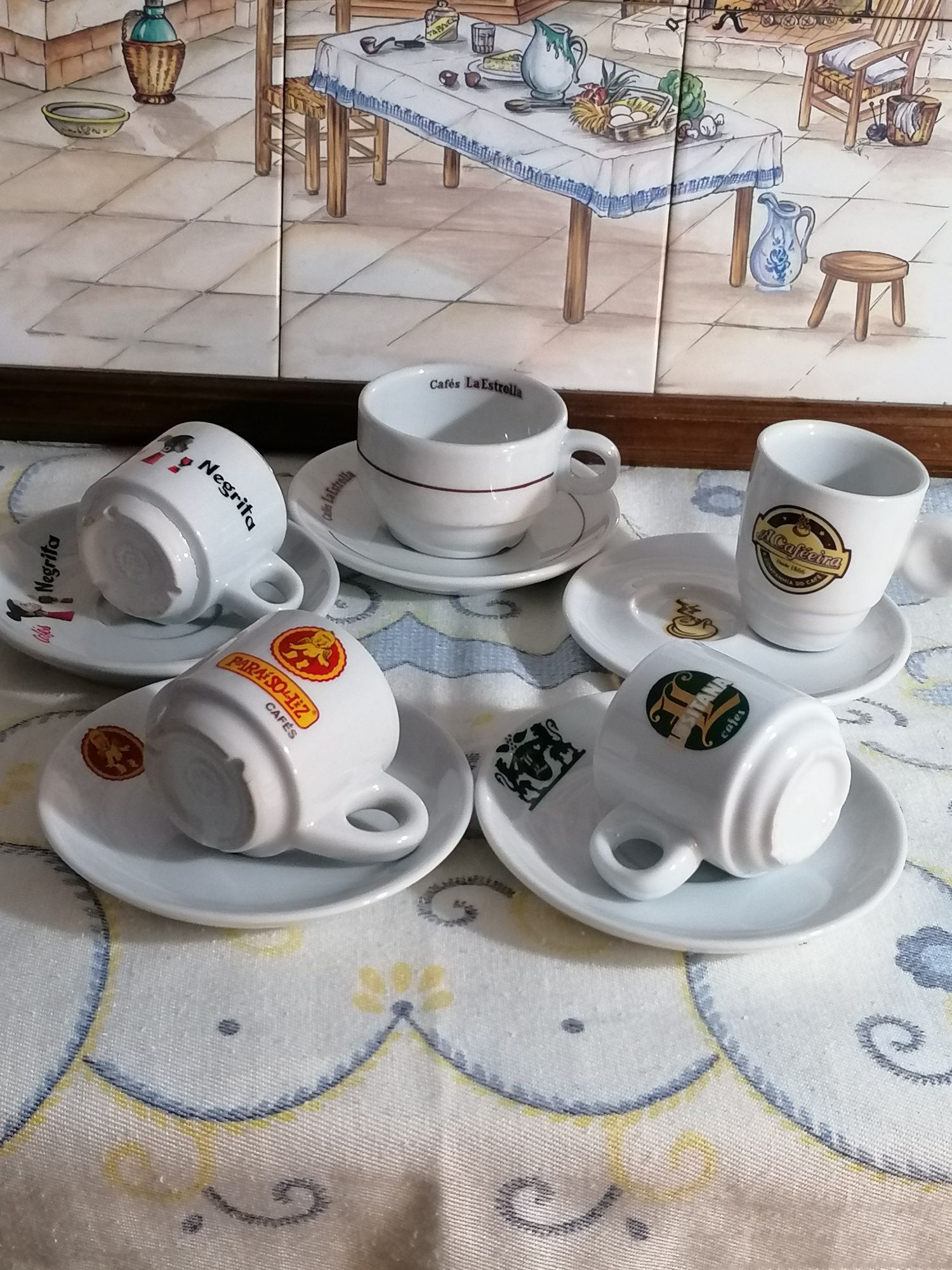 Lote Chávenas cafe Multimarcas 1€Cada