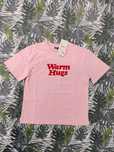 Różowa koszulka bawełniana Sinsay L 40 candy pink T-shirt 100% cotton