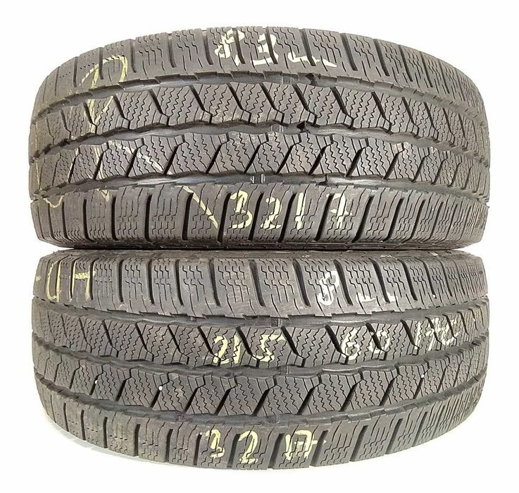 2x 215/60 R17C Continental VCW opony zimowe 8 mm / kurier montaż