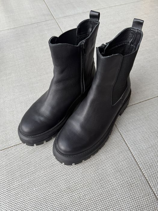 Челсі чорні шкіряні Tuto vzuto