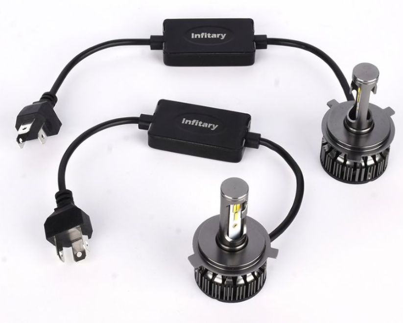 INFITARY Zes Chip 90W 22000lm міні Авто LED/Лед лампи h1,h3,h4,h7,h8.