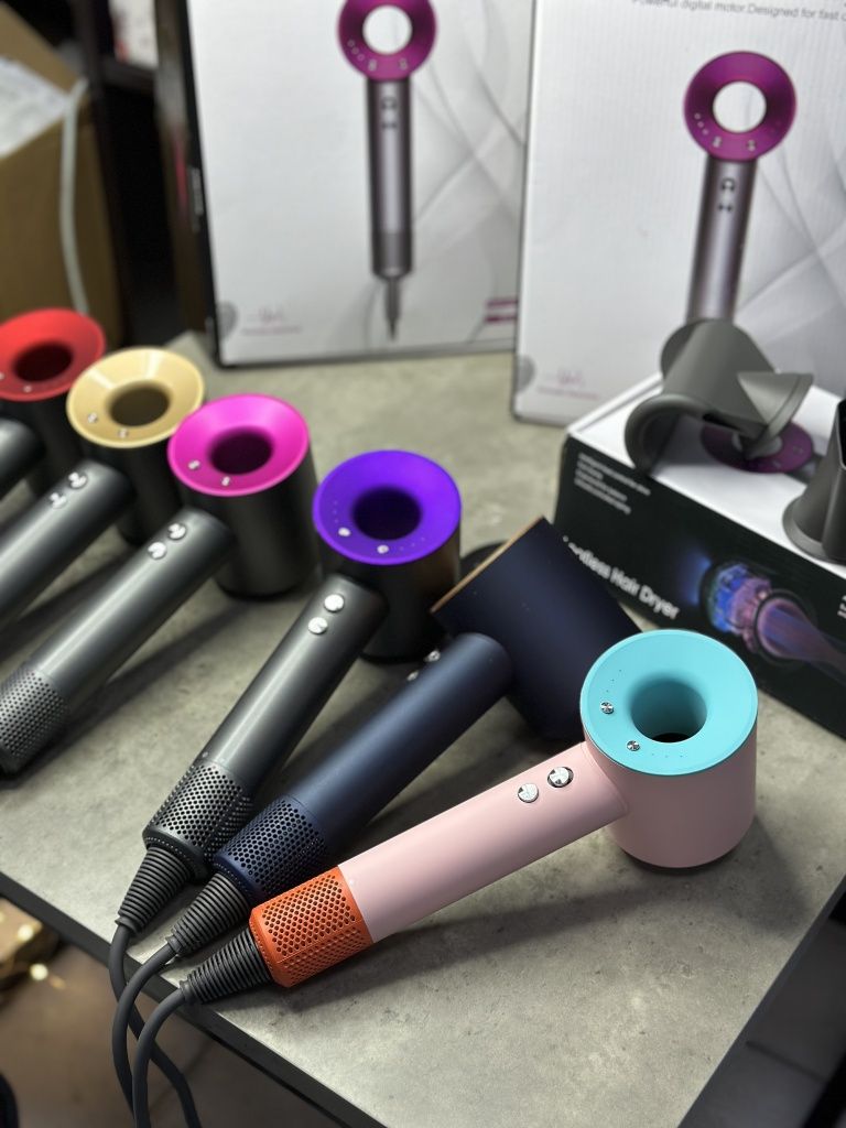 Жіночий Фен Dyson Supersonic Magic Hair Dryer Super Hair Leafless гурт