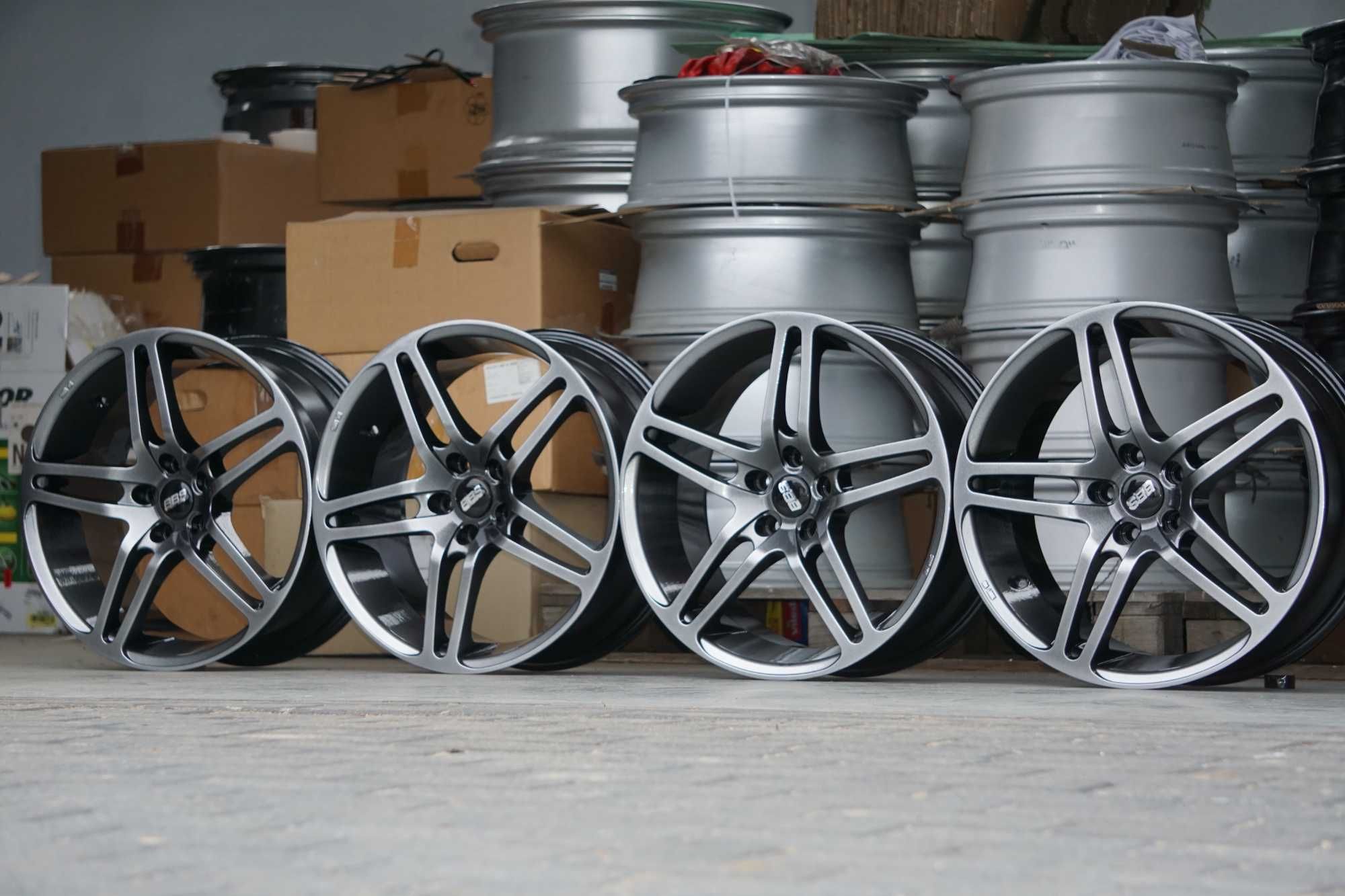 Alufelgi Mangels 5x112 8,5Jx19 et48 cb72mm grafitowe