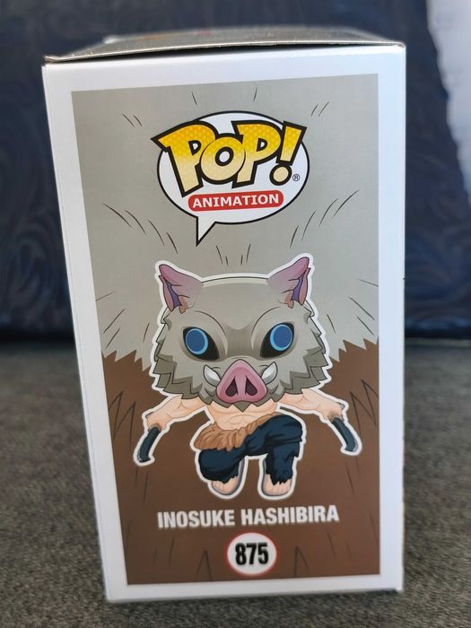 POP! Inosuke Flocked 9 cm - Demon Slayer: Kimetsu no Yaiba