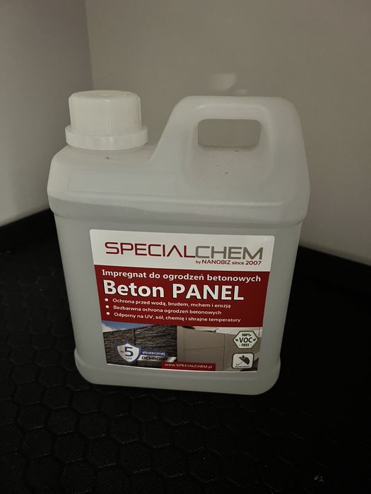 SPECIALCHEM BETON PANEL 2L Ochrona ogrodzenia betonowego przez 5 Lat