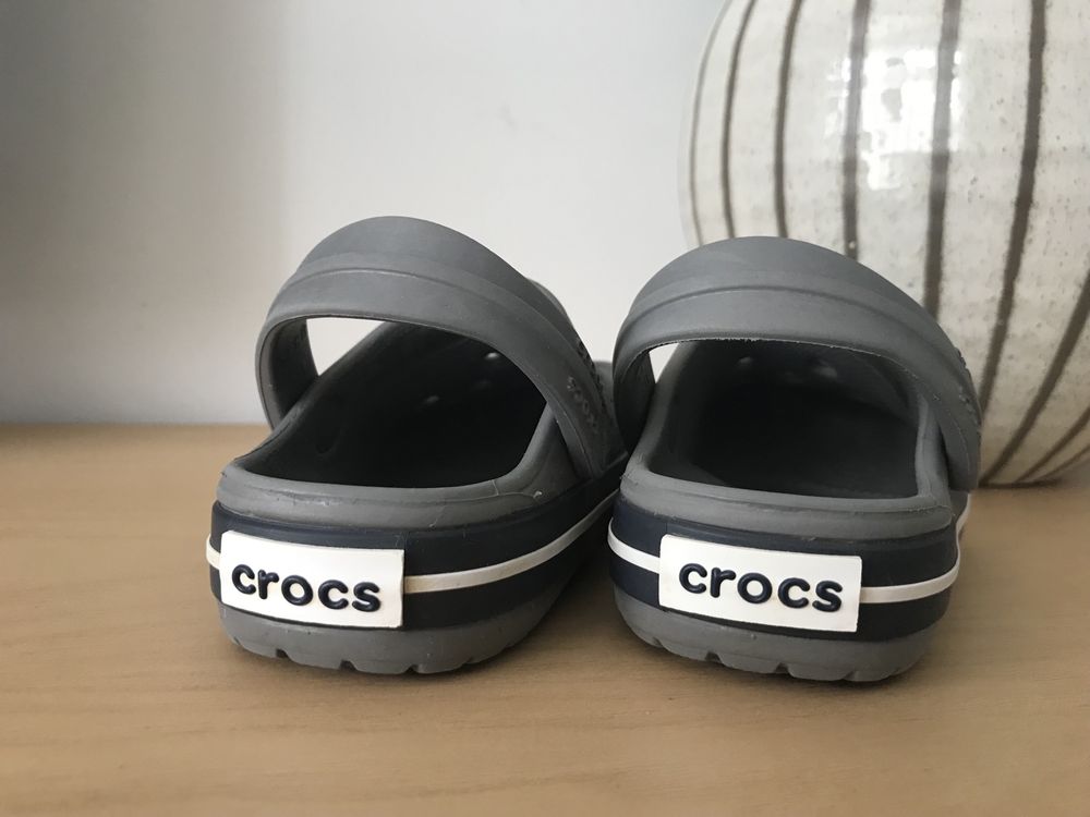 Crocs crocsiki szare 22/23 crosband iconic