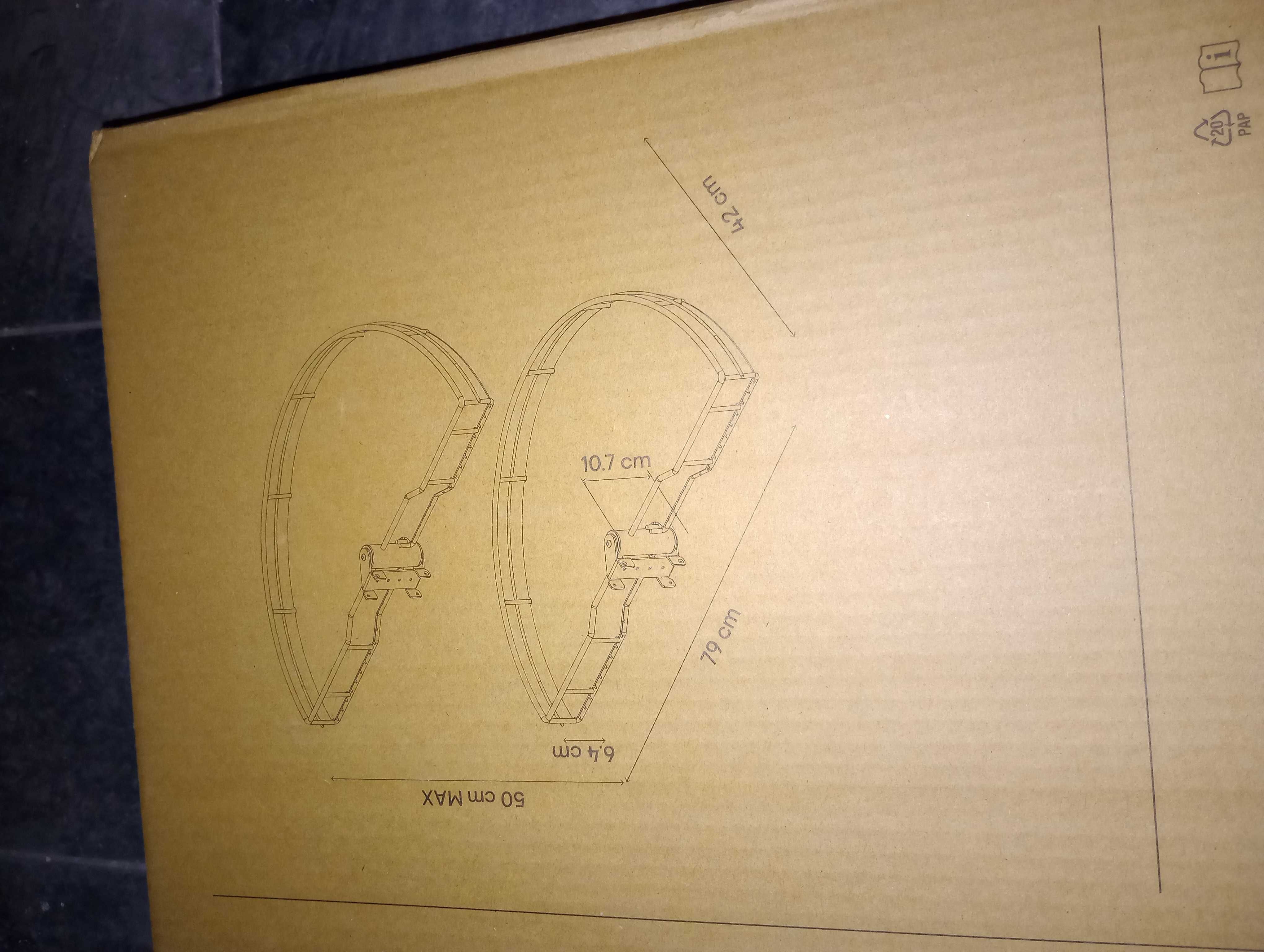 Kosze obrotowe szafkowe GoodHome 100 cm nowe