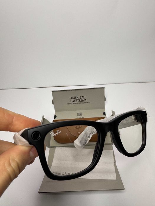 Нові! Запаковані Окуляри Ray-Ban Meta Wayfarer RW4006