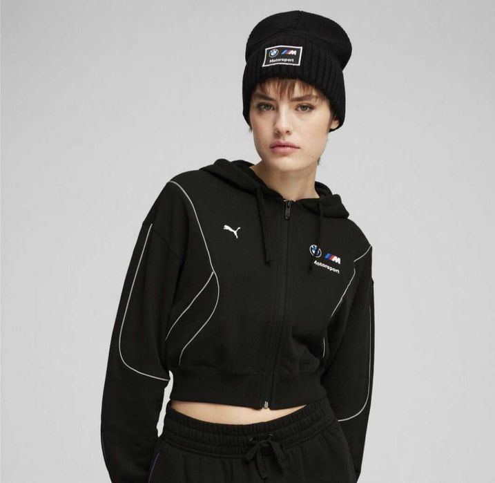 Чорна шапка Puma BMW