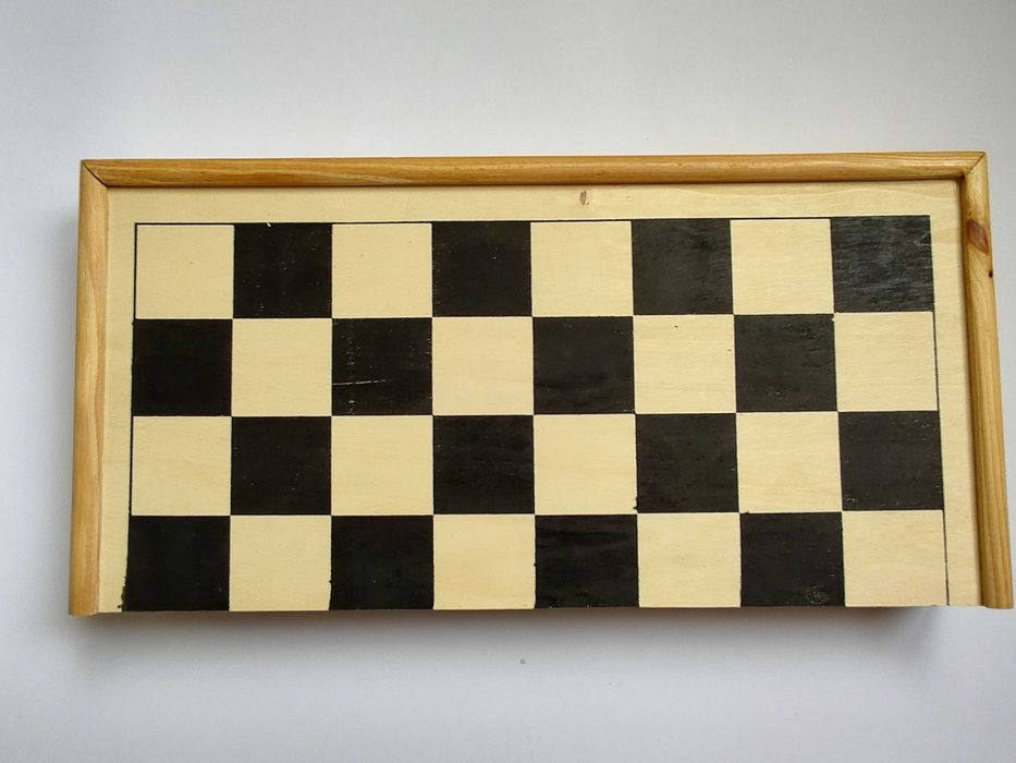 Шахи Шахмати Нарди Шашки 3 in 1 велика дошка 42х42 см