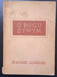 O Bogu Żywym 1947
Romano Guardini stare książki religia teologia wiara