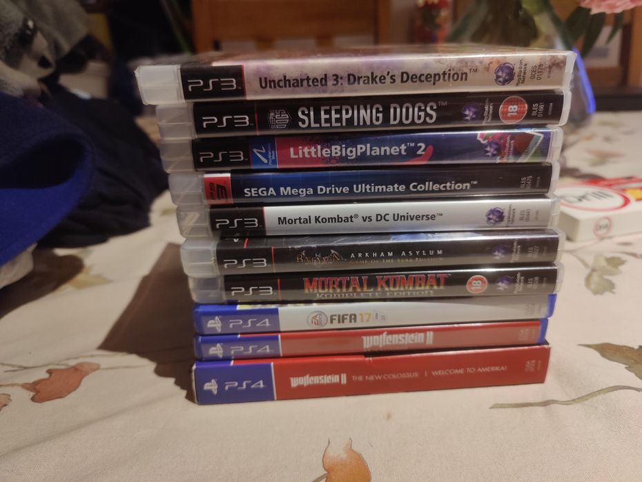 Vendo vários jogos PS3 e PS4