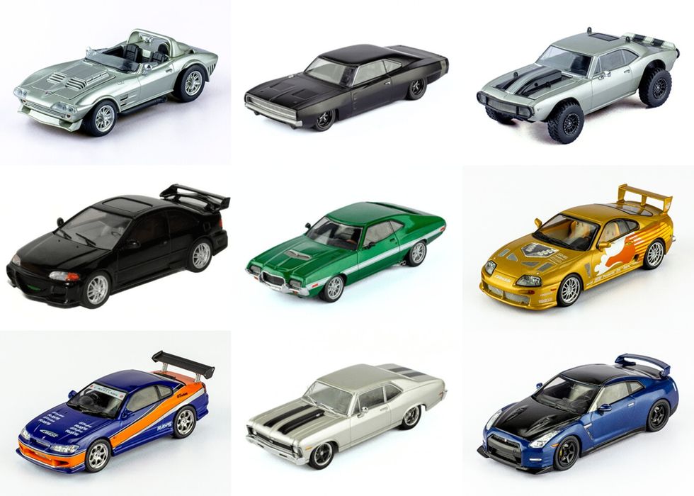Модель 1:43 Toyota, Mitsubishi, Nissan, Mazda (altaya Fast&Furious)