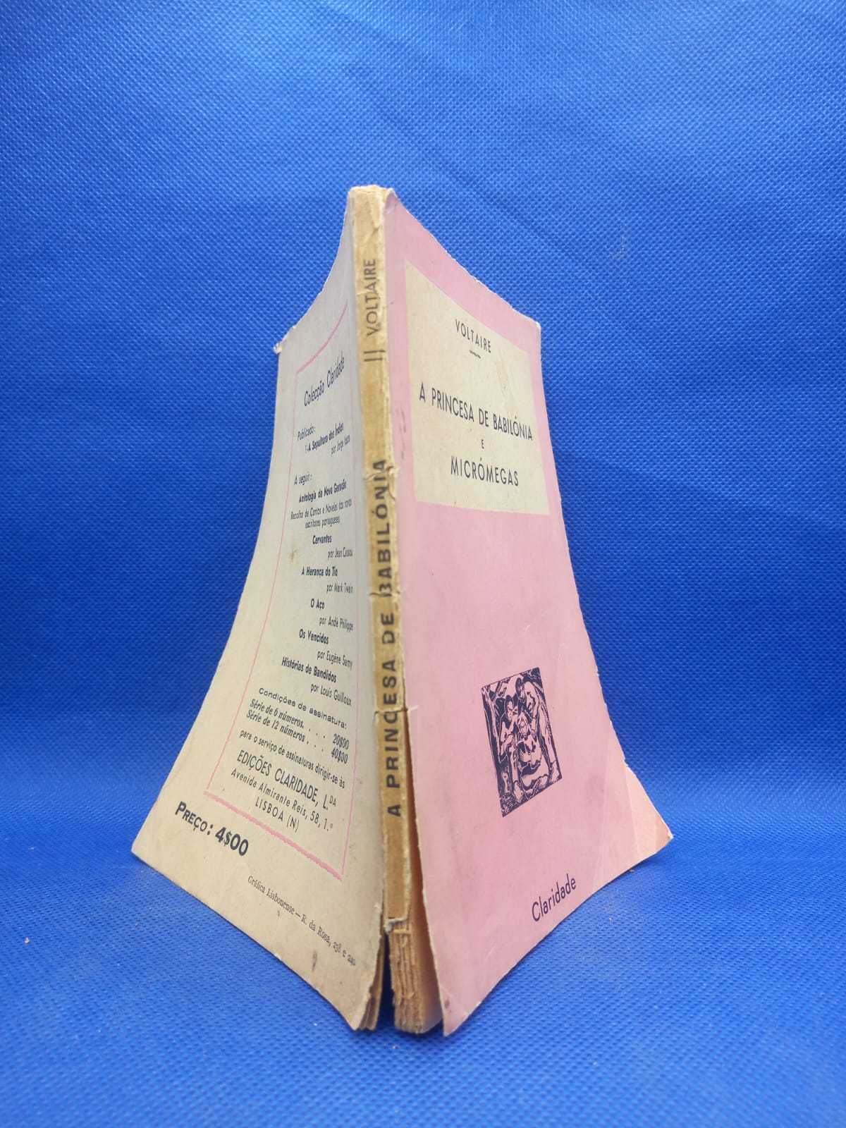 Livro - Voltaire - A Princesa de Babilónia e Micrómegas - Ref-PV B