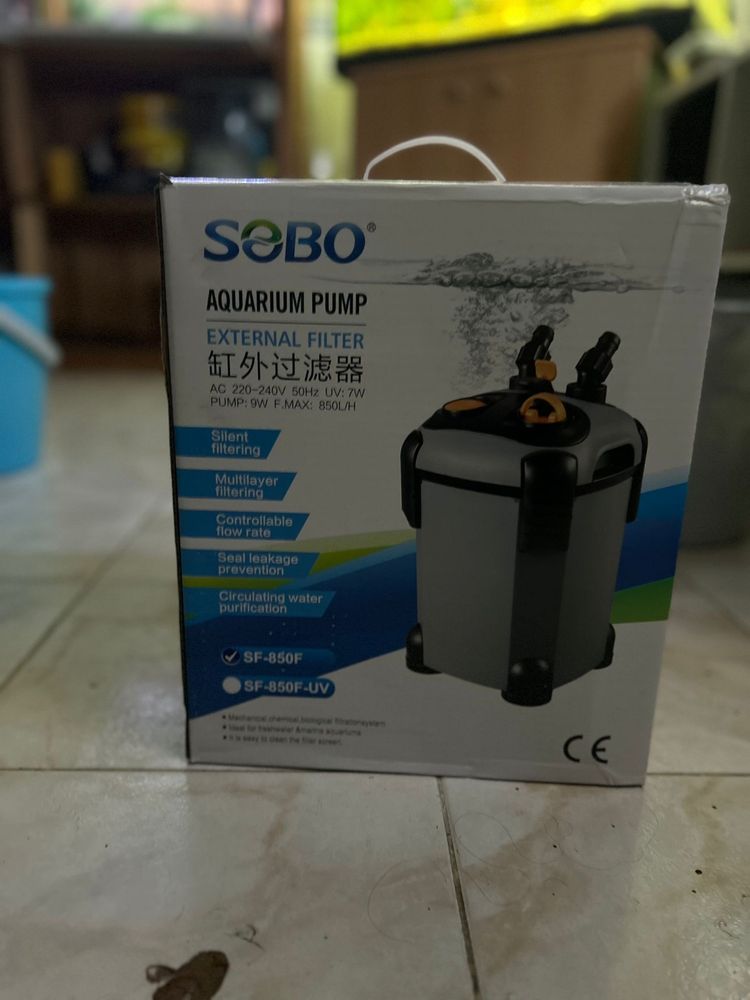 Aquario 80cm com acessorios todos