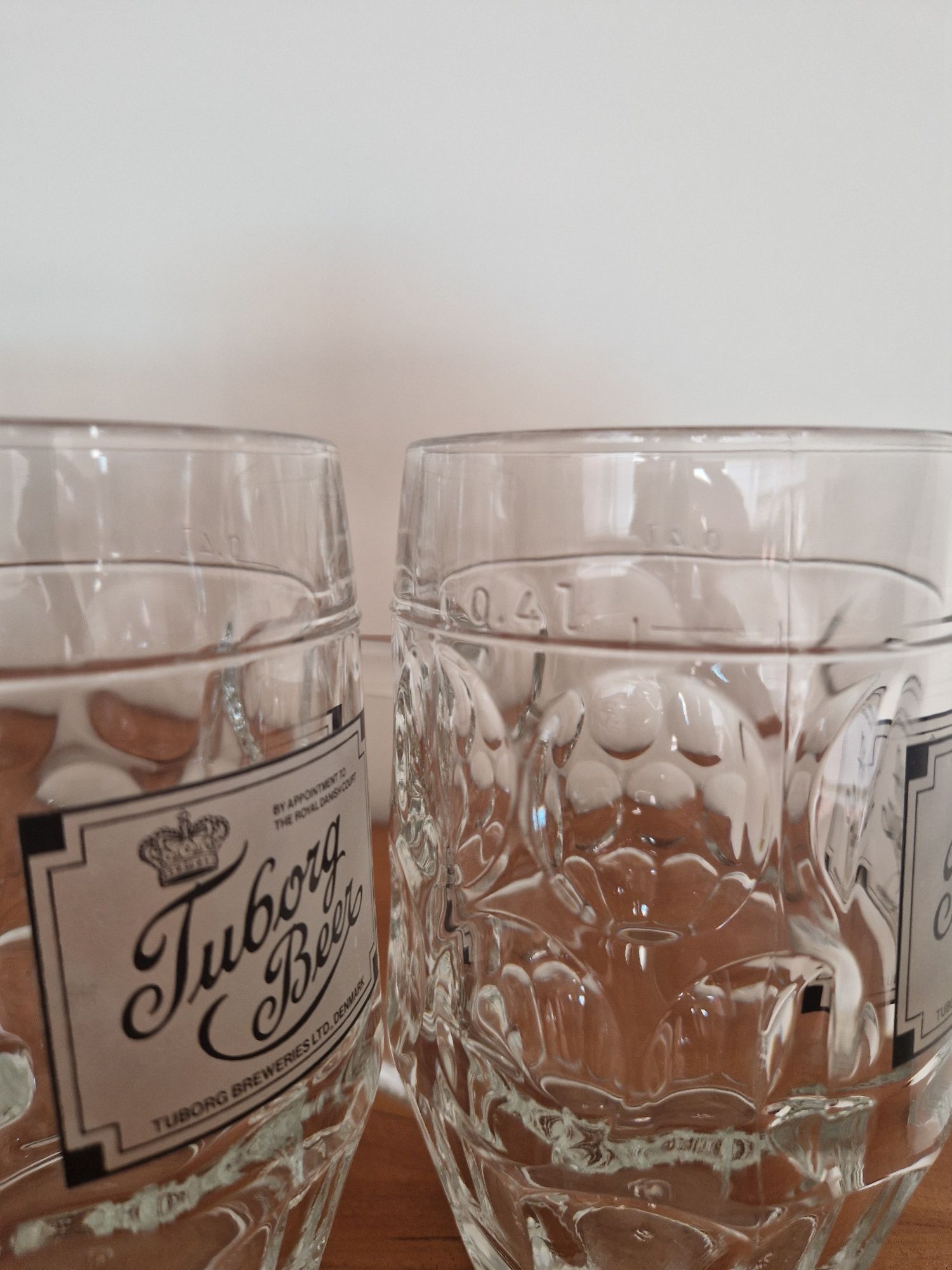 Canecas de cerveja vintage  "Tuborg Beer"